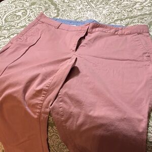 Talbots Women's Pink Ankle Pants